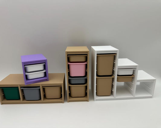 MADE TO ORDER mini storage bin unit